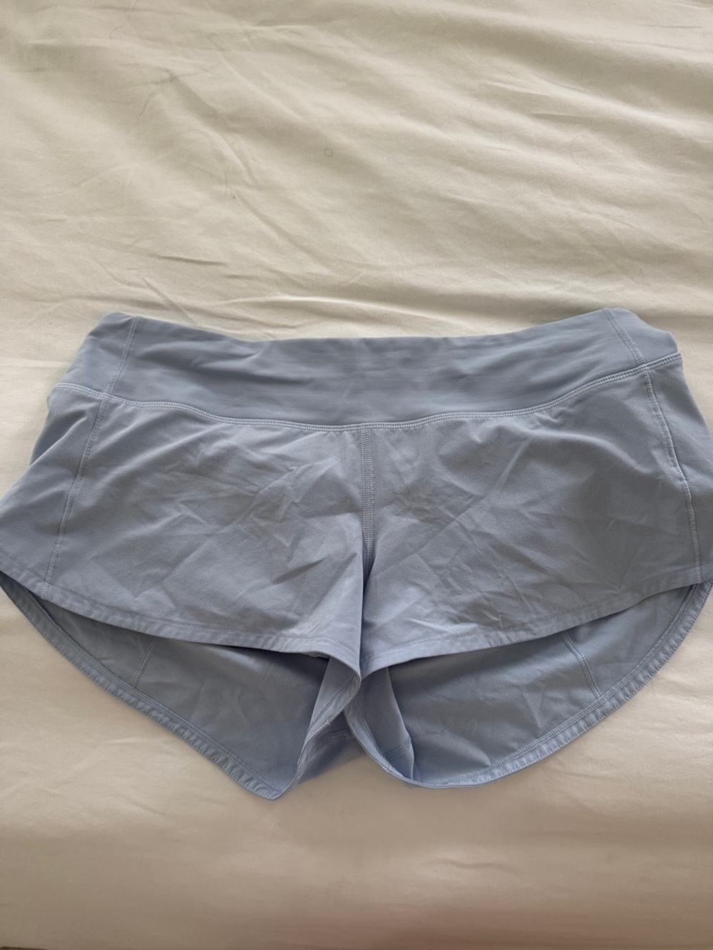 Lululemon Light Blue Women's Running Shorts